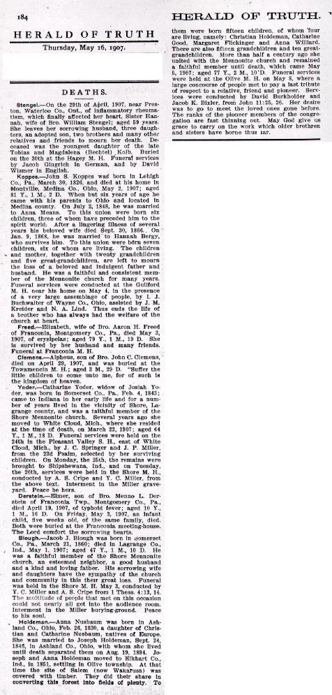 May 16 1907