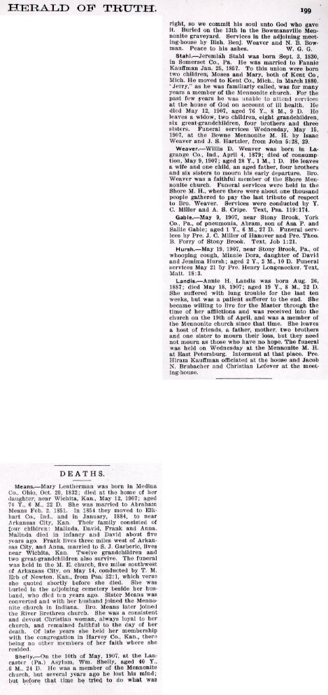 May 30 1907